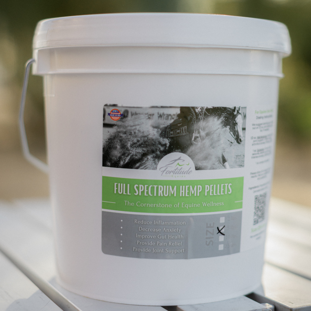 CBD for Horses | Full Spectrum Hemp Pellets for Horses